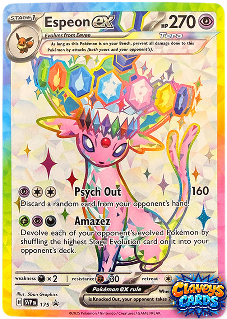 Espeoon ex Scarlet Violet Promo 175