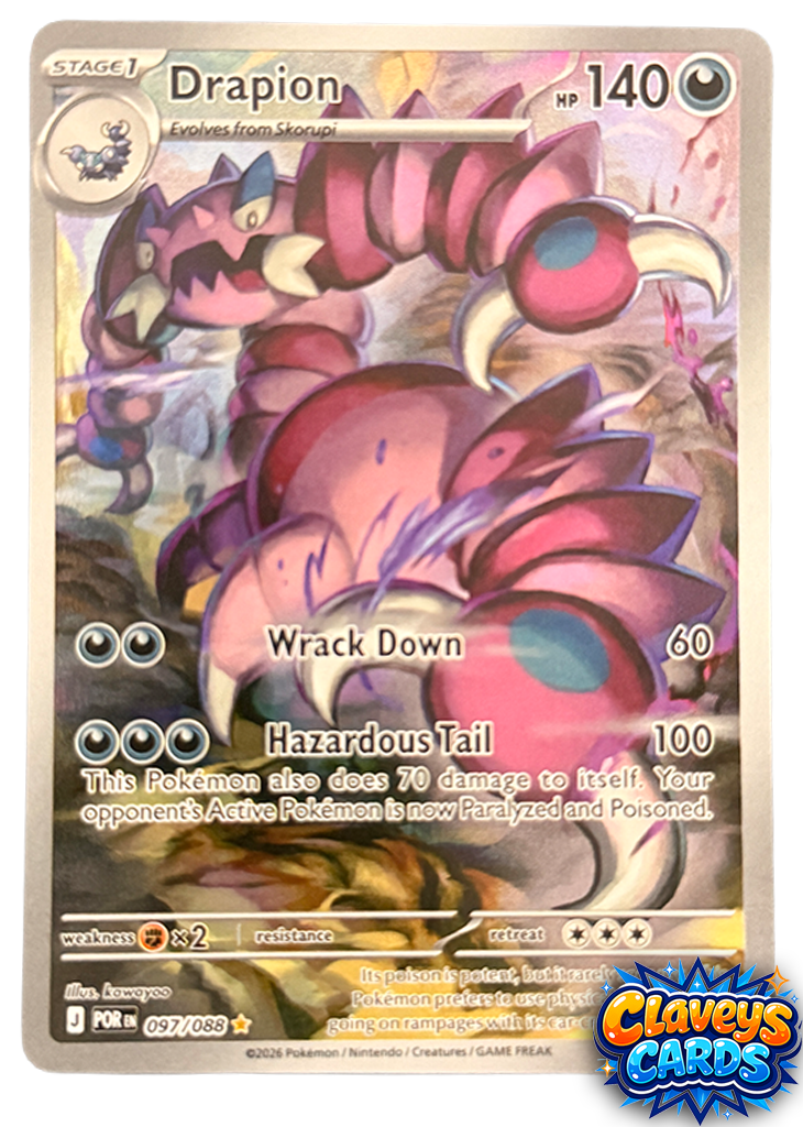 Drapion – Full Art 97/88 – Perfect Order (Secret Rare)