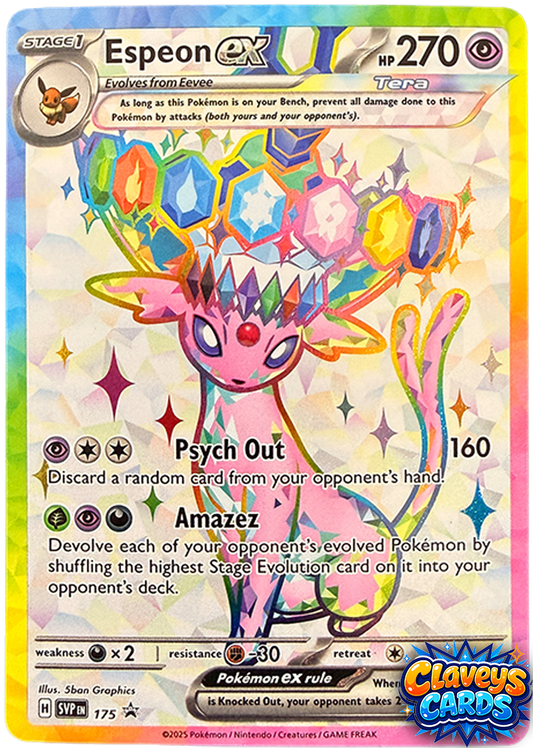Espeoon ex Scarlet Violet Promo 175