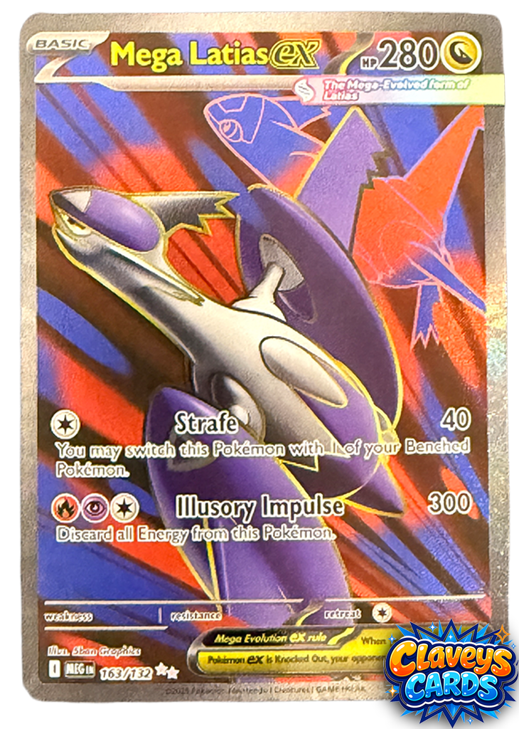 Mega Latias ex – 163/132 – Mega Evolution (Ultra Rare Secret)