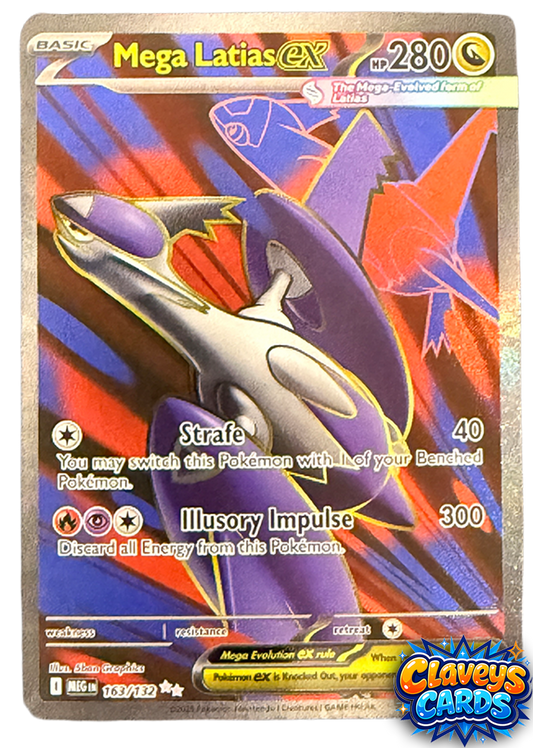 Mega Latias ex – 163/132 – Mega Evolution (Ultra Rare Secret)