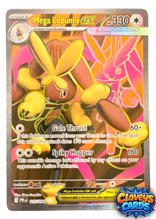 Mega Lopunny ex – Phantasmal Flames 115/094 (Secret Rare Full Art)