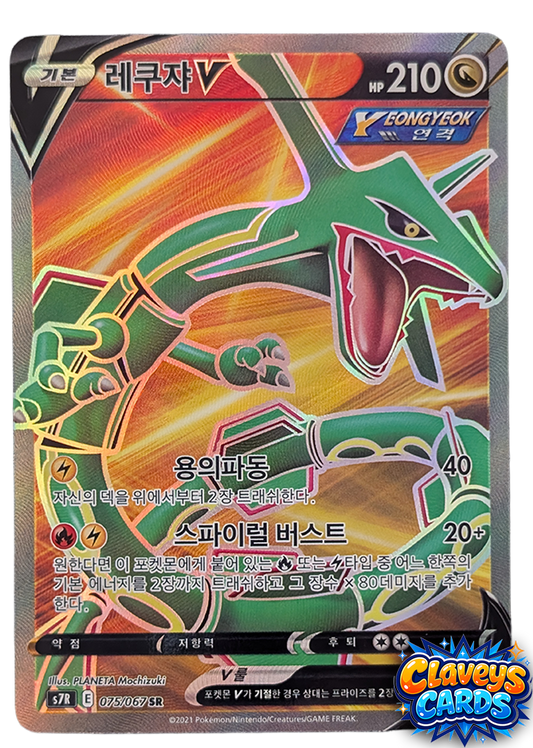 Rayquaza V – Evolving Skies 193/203 (Korean Full Art)
