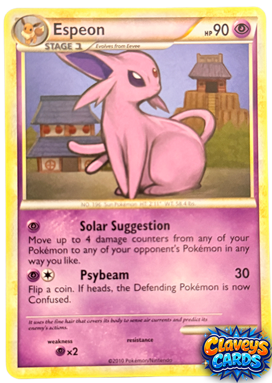 Espeon – Undaunted 2/90 – Holo Rare