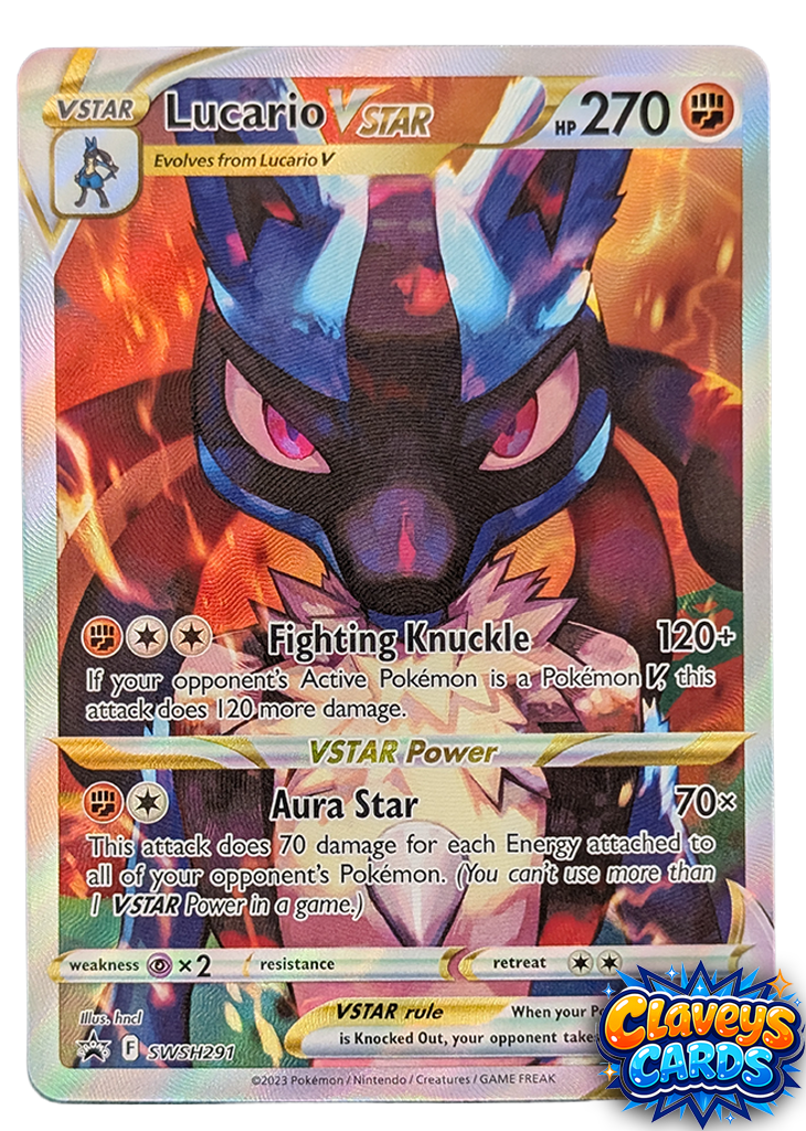 Lucario Vstar -Sword and Shield Promo - 291