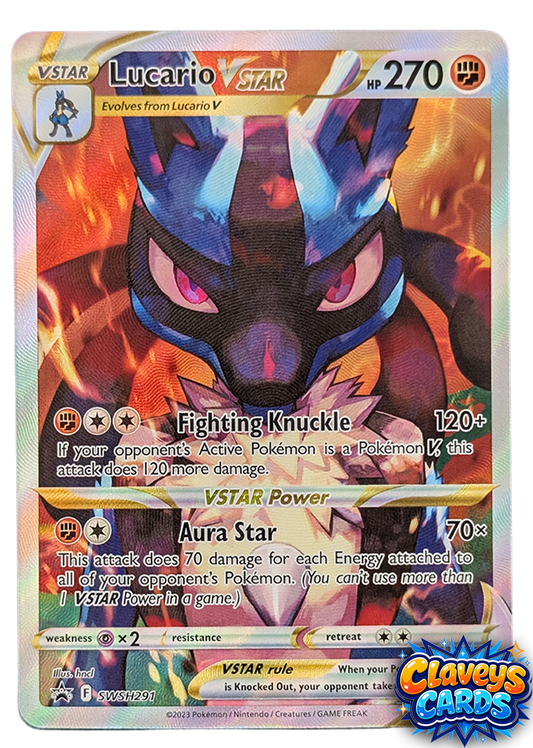 Lucario Vstar -Sword and Shield Promo - 291