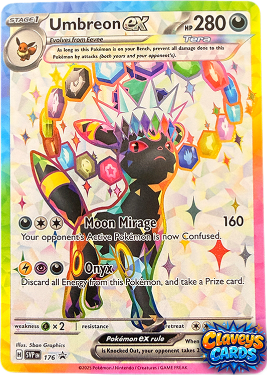 Umbreon ex Scarlet Violet Promo 176